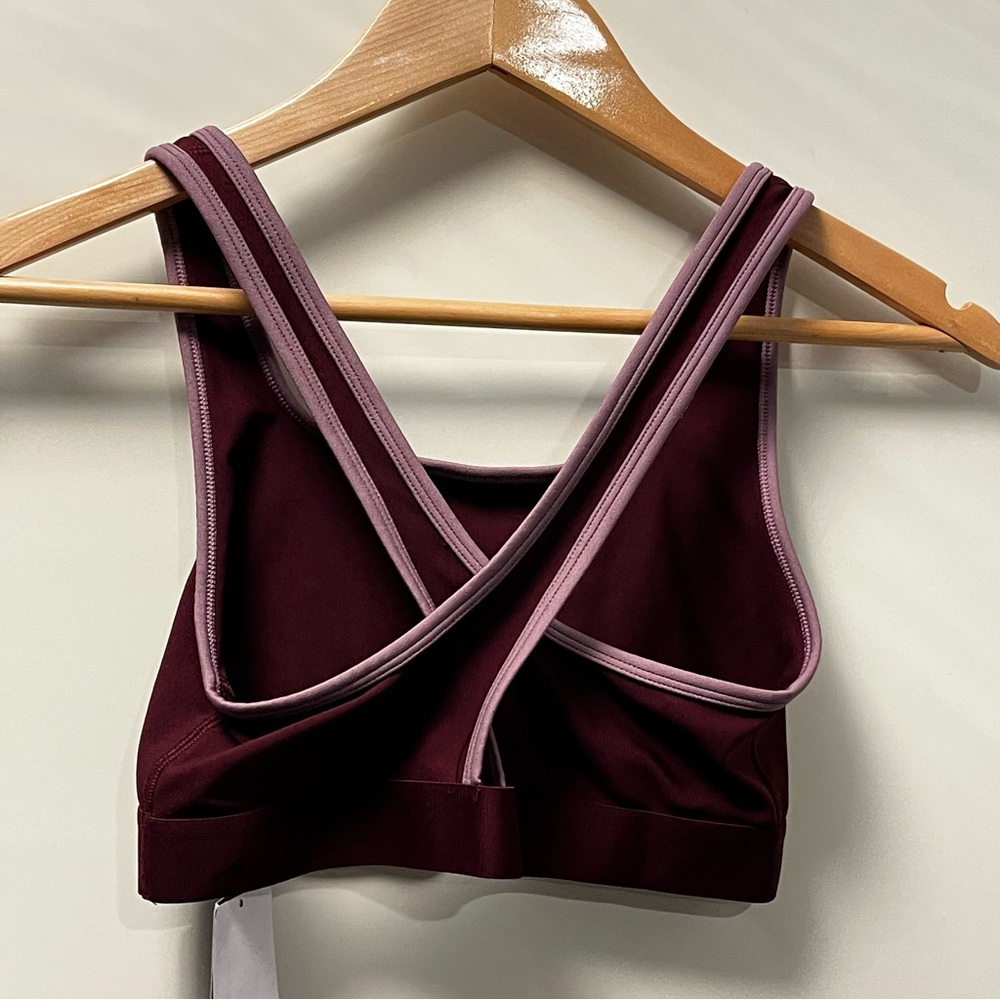 Girl's Under Armour UA Crossback Graphic Sports Bra Large - Picture 4 of 12